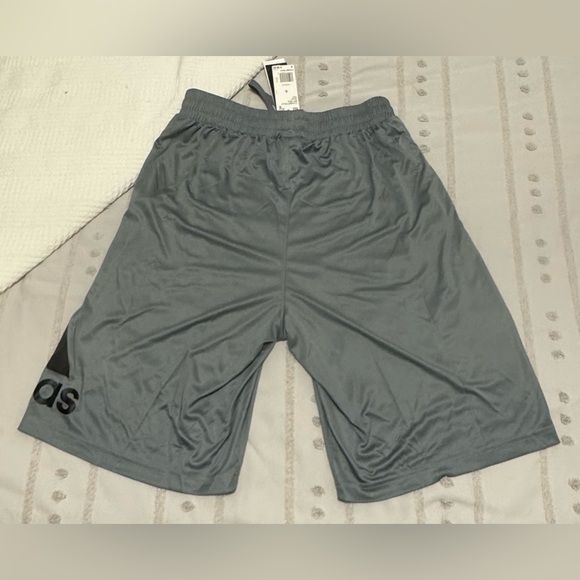 Adidas men’s Gray Athletic Shorts - Picture 3 of 4